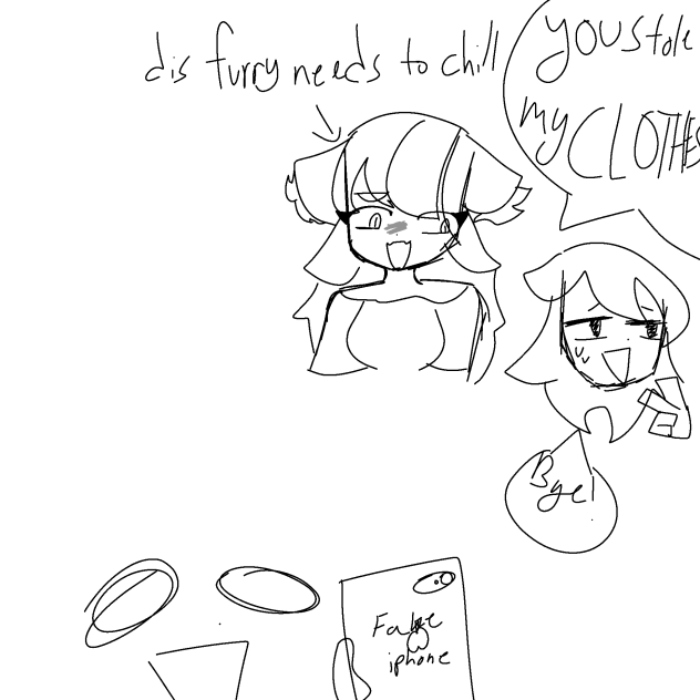 dis lil furry needs to chill tho - ibisPaint