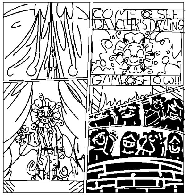 Vees world au Dandy’s world comic part 1