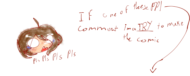 Pls pls pls JUST ONE OF U GUYS