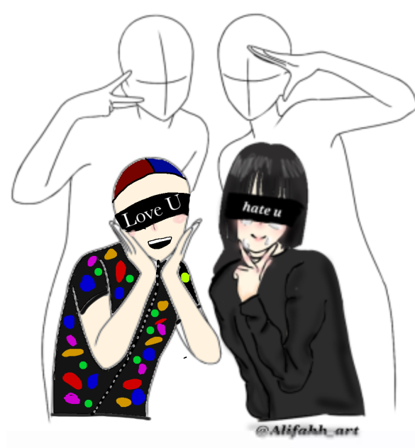 Collab with @Alifahh_art