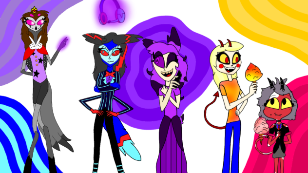 My Five OCs - ibisPaint