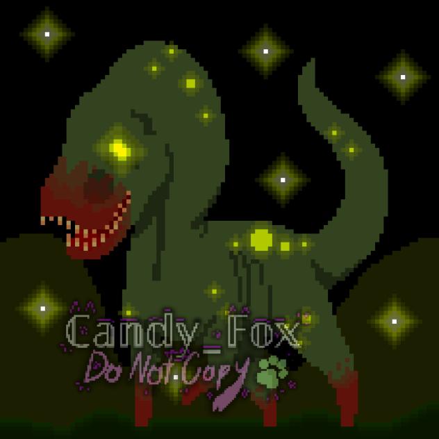 pixel monster-reptile-dino