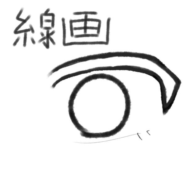 目の書き方