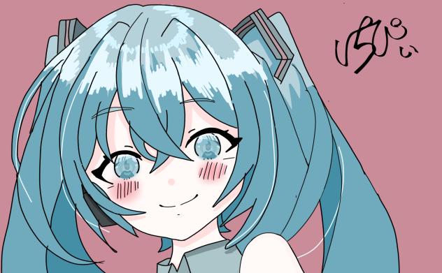 いちぴぃさんの線画を塗らせていただきました！