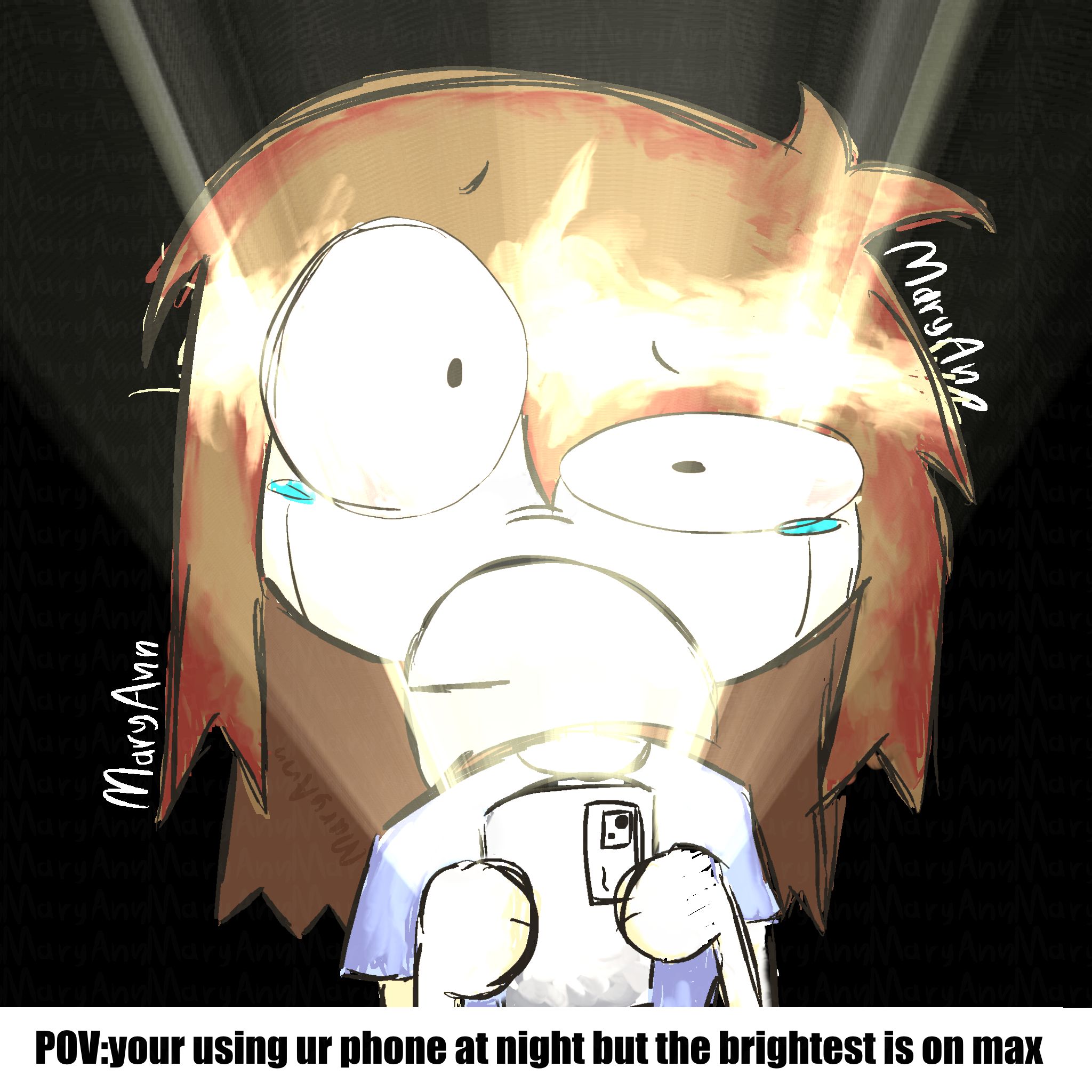 Flashbang at night💀 - ibisPaint