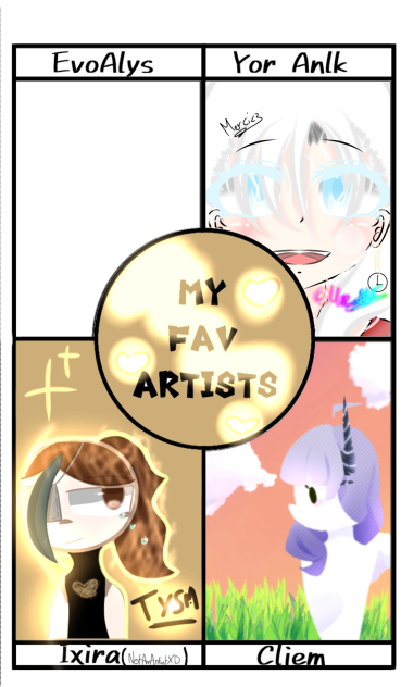 Sélé Fav artists ✨ ( Tysm ❤️ )