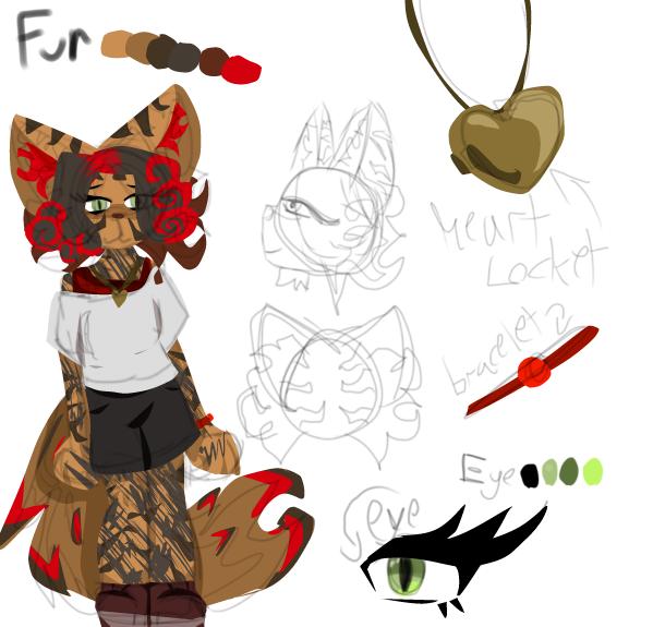 Fursona for Zanieeeee!