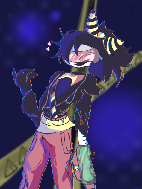 My oc in danger au! - ibisPaint