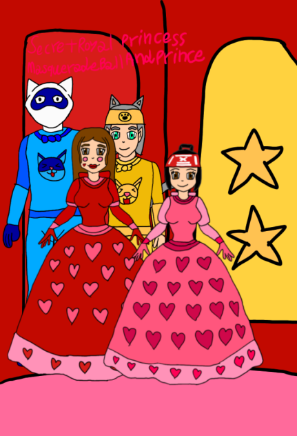 Princess Wendy And Suzume Royal Ball.