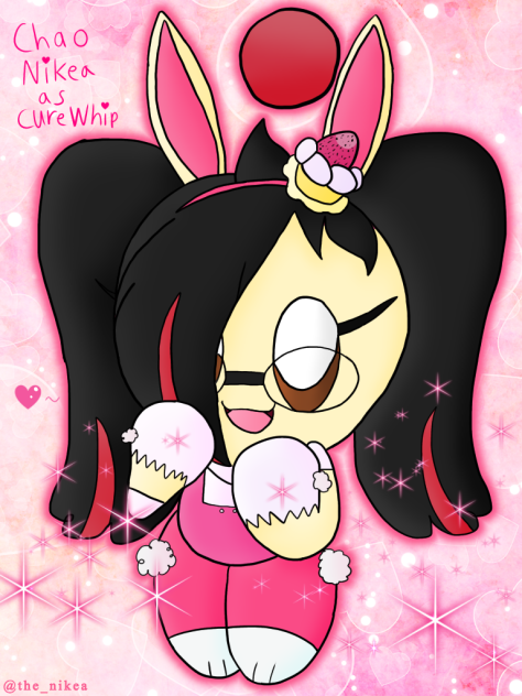 Me as Cure Whip (Chao Form)