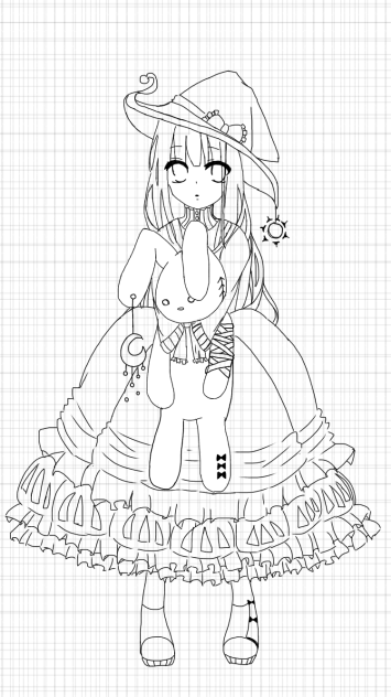 ハロウィン 塗ってください