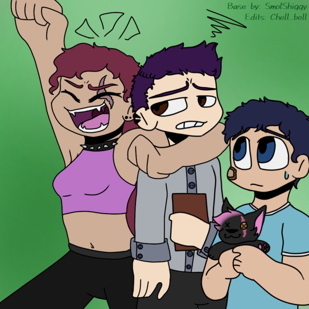 Vetra, Hunter, Humi, and Ace