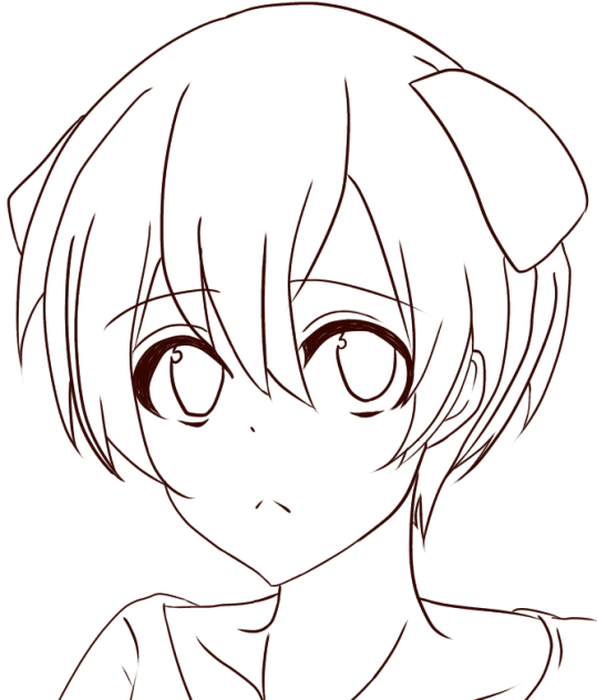 オリキャラ3  線画