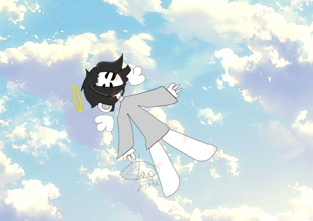 Мой персонаж Айзек - ibisPaint