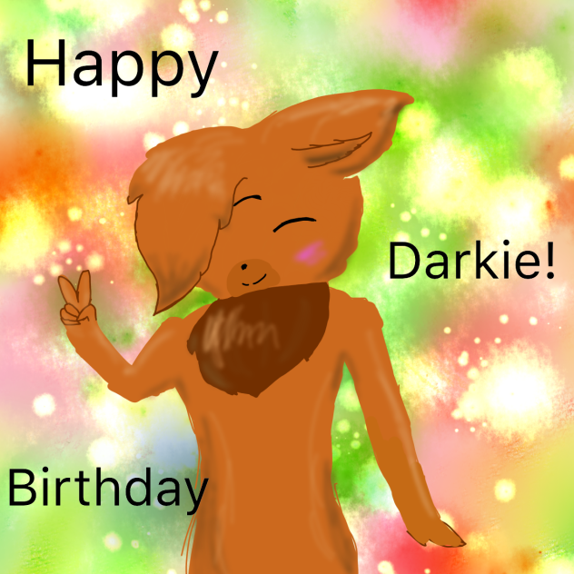 Happy Birthday Darkie!!