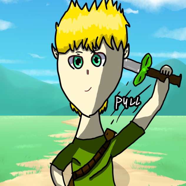 Elf person on a journey
