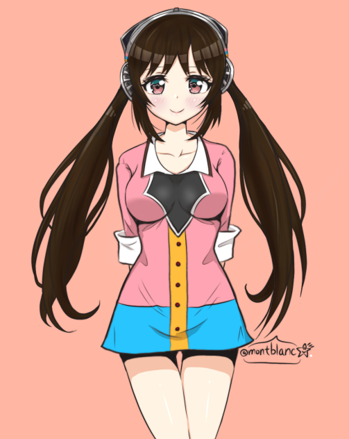 駅メモ　粟生津しいら　ツインテールの日2020