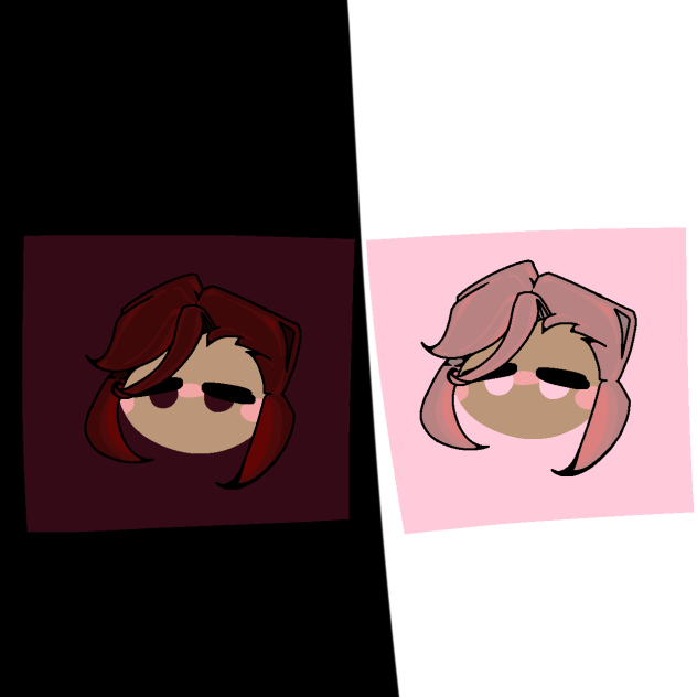 color theory illusion U.u - ibisPaint