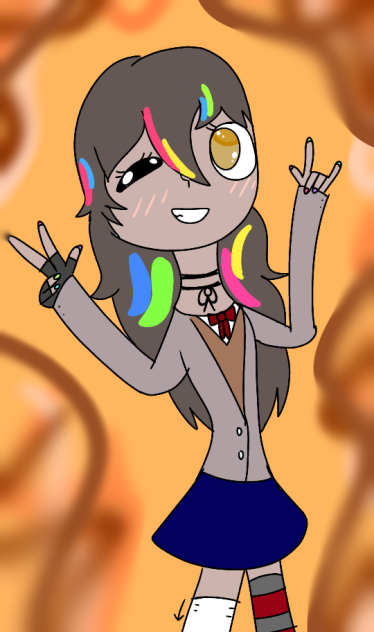 my friends charcter re draw