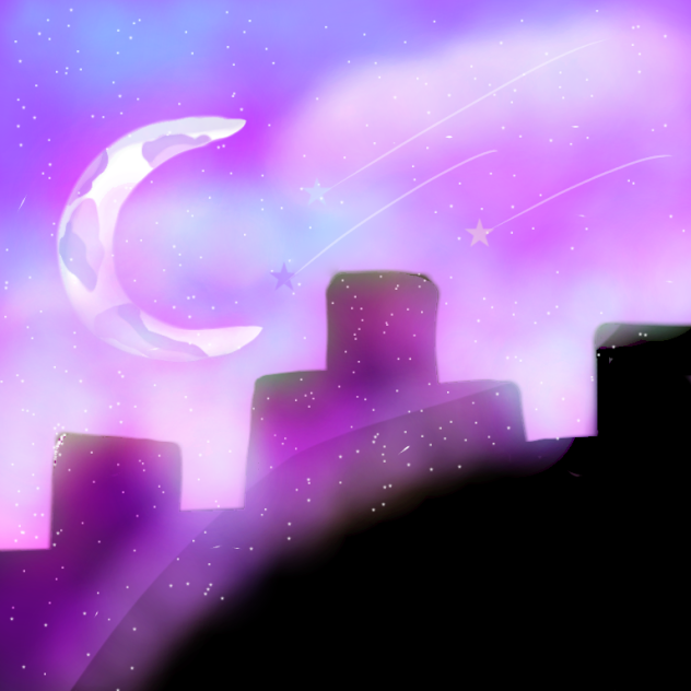 Galaxy night - ibisPaint