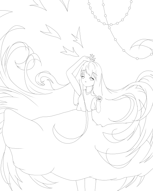 Fantasme - lineart.