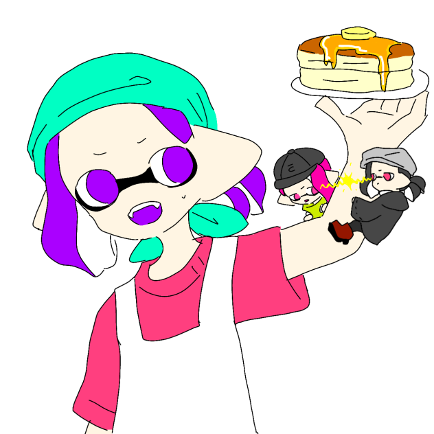 (あいPonさん宅)闇ぽんちゃん×(Mirakiti家)ミラ&やみら