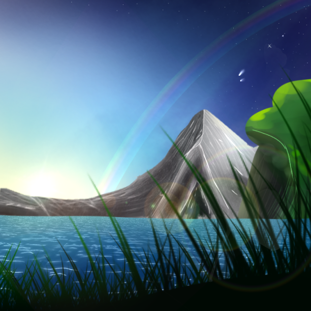 The sea landescape
