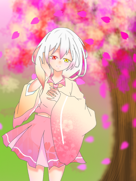 桜舞う〜季節外れ