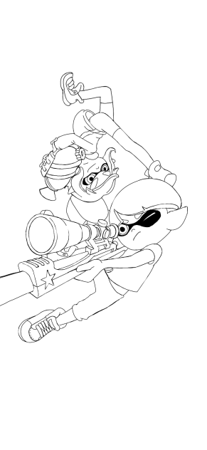 スプラトゥーン　未塗装