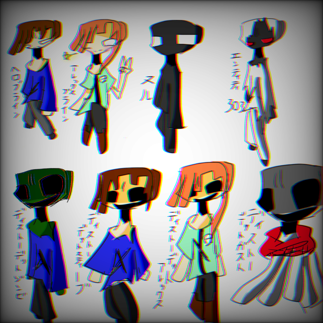 マイクラ都市伝説イラスト!!