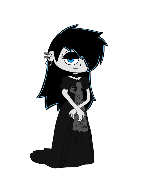 Amy Collins in Gothic Victorian Dress
