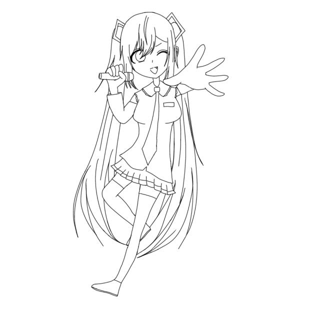 miku様ご相談ページ みくさんぬりえ~ - ibisPaint