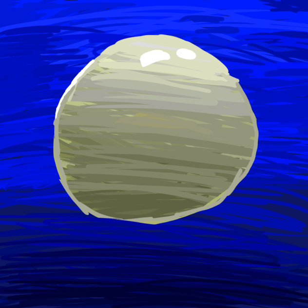 The moon