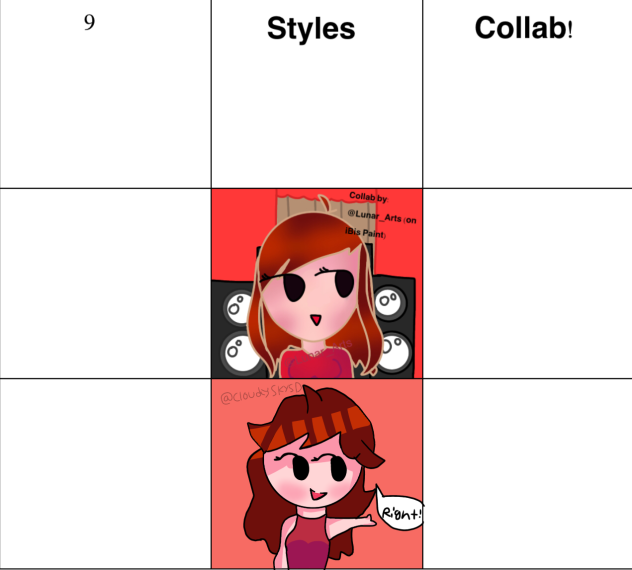 9 styles Collab.