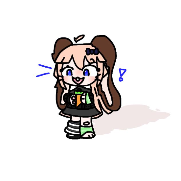 Bunni Eating A Carrot (.owo.)