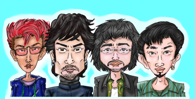 似顔絵 king gnu