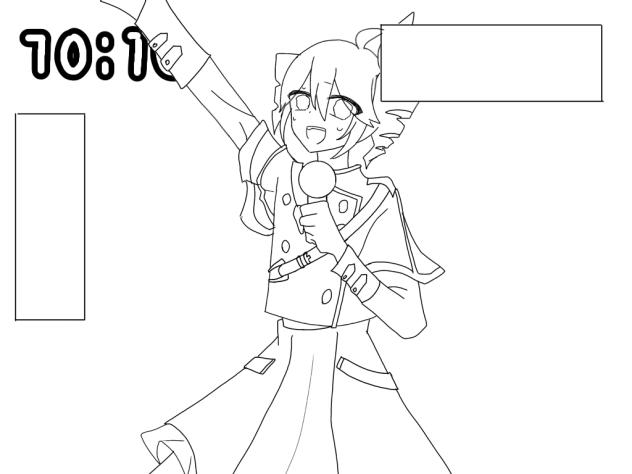 テトリス（線画）