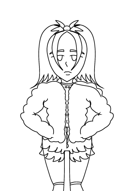 How to draw a clothe