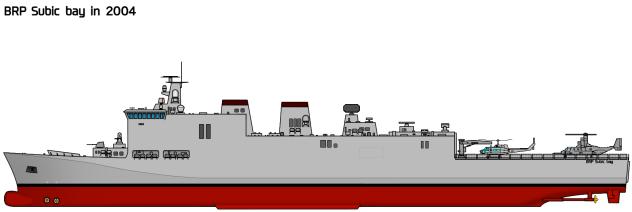 Upgraded BRP Subic bay-class
