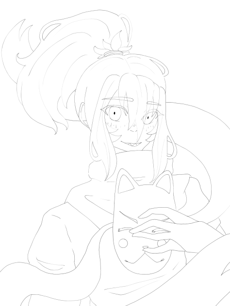 Kamen lineart