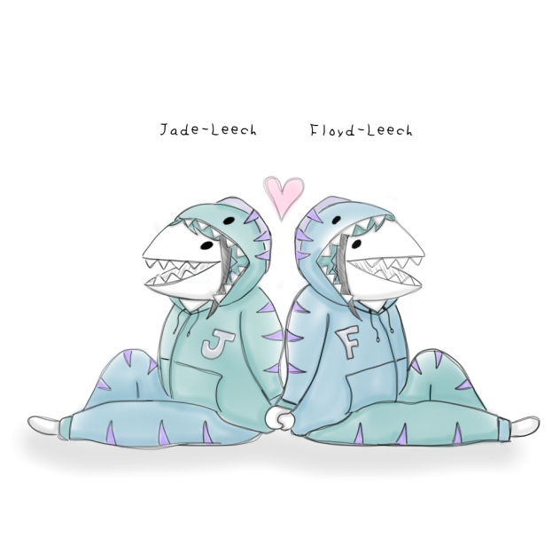 ウツボ兄弟の双子コーデ