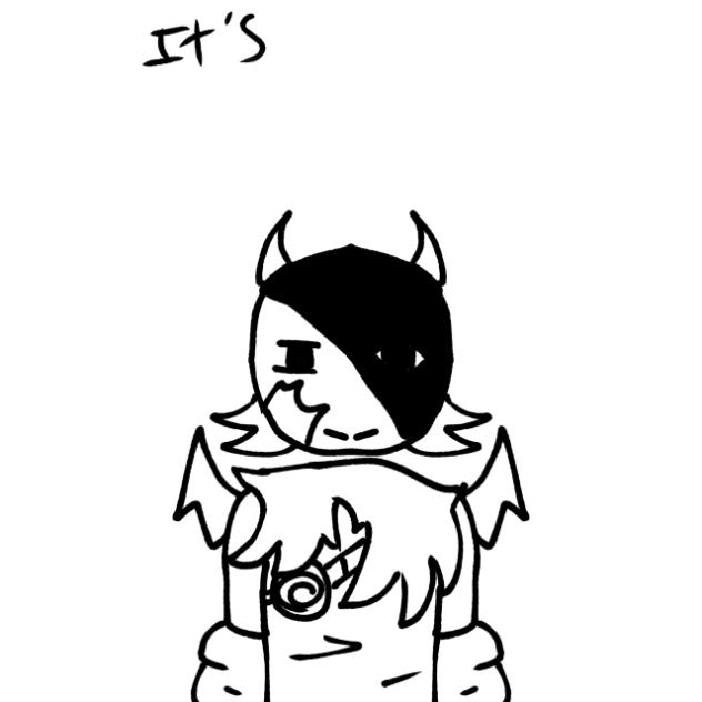 random animation of my 2 ocs