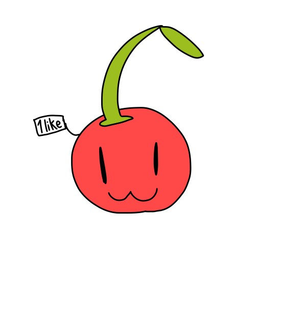 peluche de cereza que cuesta 1 like