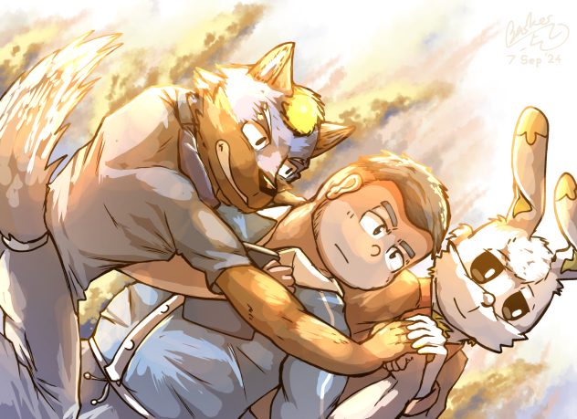 Three of us, we are one