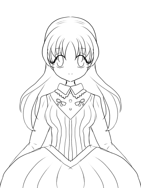 落書き 線画