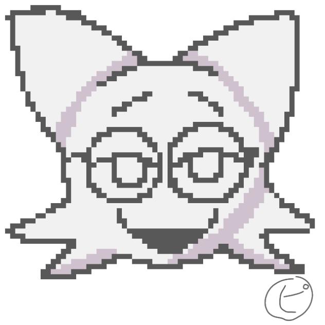 ドット絵ピラミックスちゃん