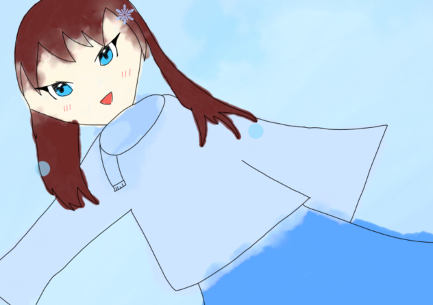 たくさんの雪が降って