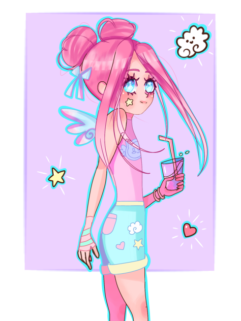 🦄🌟💜🍰🧁🍦
