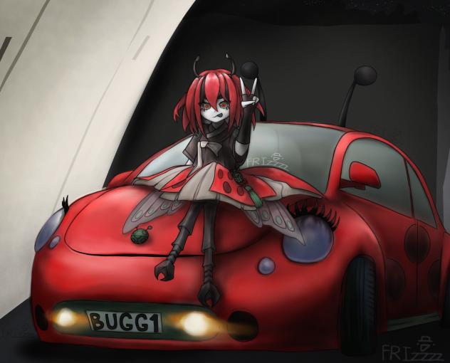 BeriBug vtuber fan art