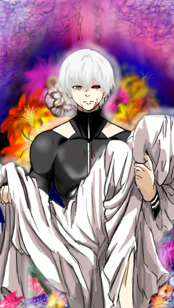東京喰種金木研模写 - ibisPaint